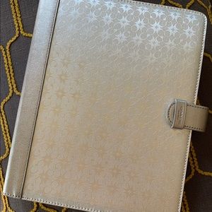 iPad Case - Silver Coach Monogram
